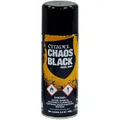 Warhammer Chaos Black Spray Acrylfarbe