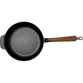 Ronneby Bruk Maestro Bratpfanne hoch, Ø 25 cm, mit Eichenholzgriff