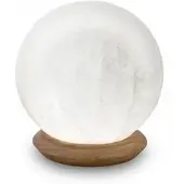 Wagner USB BALL, White Line, mit Holzsockel, Ø ca. 9 cm