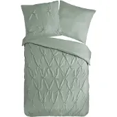 Muller Textil Duvet cover Pure 155x220 + 1* 80x80 cm - luxurious stitched pleats