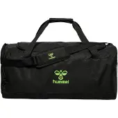 Hummel hmlCORE 2.0 SPORTS BAG NEON BLACK/GREEN GECKO BLACK/GREEN GECKO M