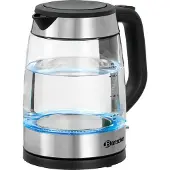 Bartscher Wasserkocher, 1,7 Liter GL, Teekocher aus Glas, 1 Stück