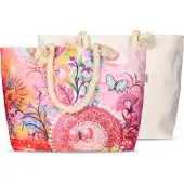 Muller Textil Bag 43x60 cm - mandalas and flowers