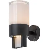 Rabalux 77130 Außenwandleuchten Leitha LED 12 Aluminium Kunststoff schwarz