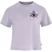 Fjällräven - Women's Fjällblomster Logo T-Shirt - T-Shirt Gr M lila