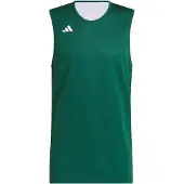 Adidas Herren Trikot Everyday Pro Bball Jersey KC6965 S - Team Dark Green/White - S