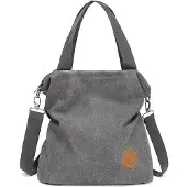 OEM Gris Canvas Handtas für Frauen