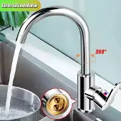 Youjia Wasserhahn Küchenarmatur Einhebelmischer Mischbatterie Spüle Armatur für Küche,