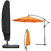 OEM Parasoldecksel aus 210D Oxford Stoff, wasserdichter Gartenparasolabdeckung