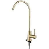 OEM Gartenzwerg-Wasserhahn - Enthaltend, Pferdehals, Küchen, rosa Gold / geborstelter Gold