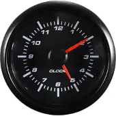 Jom Car-Parts GmbH Premium Instrument Anzeige Uhr Analoguhr LED Beleuchtung in WEIß