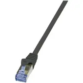 Logilink CQ4123S, 30 m, Cat7, S/FTP (S-STP), RJ-45, Schwarz