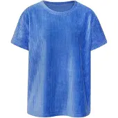 Buffalo T-Shirt in blau | Gr.: 48/50