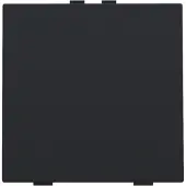Züblin 161-51001 Einfach Taster für Niko Home Control, black coated 16151001