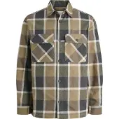 Jack & jones Langarmhemd "JPRRAYLE MELANGE CHECK L/S OVERSHIRT SN"