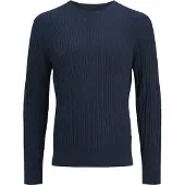 Jack & Jones "JJEEMIL KNIT CABLE CREW NECK NOOS"