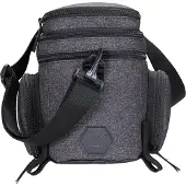 BBB Cycling Gepäckträgertasche CarrierPack Grau Mischung 6,5+5 L - flexible S...