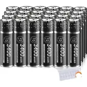 OEM AA Wiederaufladbare Batterie, 3400mWh Kapazität, Zuverlässige Leistung, Gelb
