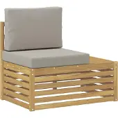 vidaXL 6 stk. Outdoor-Sofagarnitur Weiß
