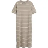 Armedangels XELINAA FEIN GESTREIFTES MIDI-KLEID | Bio-Baumwoll Mix - mehrfarbig (M)