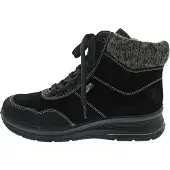 Rieker Damen Schnürstiefel L7710-00 schwarz Gr. 38