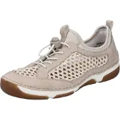 Rieker Sportliche Slipper Damen 32313932383838 Beige 42 EU