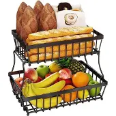 OEM Frischhalter für Obst und Gemüse - 2-Türme Snack Organizer