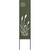 Syfax Garten Sichtschutz-Leinwand Olivgrün 32 x 140 cm