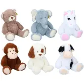 Merkloos Plüsch Kuscheltier sitzend 60cm - großes weiches Teddybär Spielzeug