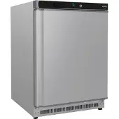 CombiSteel Tiefkühlschrank Rfs Serie Tischgerät Edelstahl 92 Liter 600x585x850 mm abschließbar umkehrbare Tür