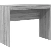 vidaXL Schreibtisch Graues Sonoma 145,5 x 40 x 127 cm 2 stk.