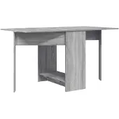 Syfax Esstisch 138 x 70 x 73,5 cm Holzwerkstoff Grau Sonoma