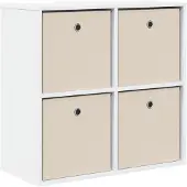 vidaXL Sideboard Weiß 68,5 x 32 x 67 cm