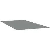 Super Merchant Pool-Bodentuch Hellgrau 820x420 cm Polyester Geotextil