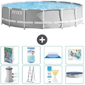 Intex Prism Frame Pool Rund - 427x107 cm - 7-teilig S635