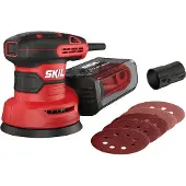 Skil 7471AA 125mm Exzenterschleifer 300W Ausgleichsgewichts & Staubauffangsystem