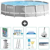 Intex Prism Frame Pool Rund - 427x107 cm - 7-teilig S658