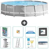 Intex Prism Frame Pool Rund - 427x107 cm - 7-teilig S525
