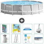 Intex Prism Frame Pool Rund - 427x107 cm - 7-teilig S544