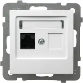 Ospel GPK-1G/K/m/00, Weiß, IP20, 71 mm, 33 mm, 71 mm, 58,5 g