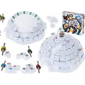 Ikonka Geschicklichkeitsspiel Iglo-Pinguine bauen