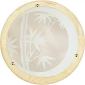 Candellux Lighting Sp. z o.o Candellux runde Deckenleuchte BAMBOO 14-06653 Naturholz