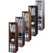 VCM Standregal "Holz Stand Regal Aufbewahrung Deko Bücher Mendas 3", weiß, B:34cm T:30cm, Regale, Standregal