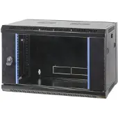 EFB Elektronik EFB 691709FTS.1 19” Wandgehäuse Flat Pack 9HE, Tiefe 450 mm, RAL9005 691709FTS1