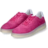 Bagatt Damen Schnürschuhe pink Veloursleder - Größe: 41