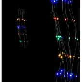 Fantastiko Vorhang 100 Led-lichter 5x1 Mt Mehrfarbig