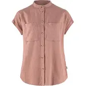 Fjällräven övik Hemp Shirt SS W dusty rose (300) XS