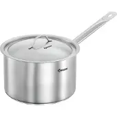 Bartscher Kochtopf E6,7L-SG1, Kochtopf aus Edelstahl für alle Herdarten, 1 Stück