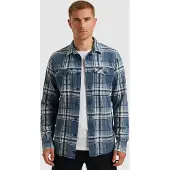 PME Legend Langarmhemd mit Karo Muster
