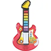 Vtech Spiel-Gitarre "Baby, Baby Rockstar", bunt, Spielzeug-Musikinstrumente, KinderB:20cm L:35cm T:7,8cm, Kunststoff, Spiel-Gitarre, mit Sound, B:20cm L:35cm T:7,8cm